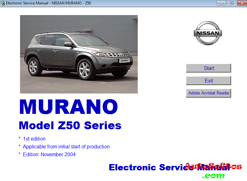 Nissan murano manual 2003 download rus мануал