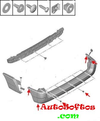 How To Remove The Front And Rear Bumper Of Peugeot Partner Citro N