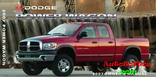 Dodge Ram Power Wagon My Owner S Manual Autosoftos