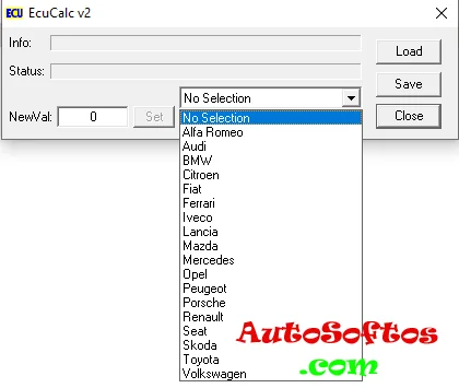 ECUCalc V2 Программа для перекалибровки КМ из ЭБУ автомобиля Full