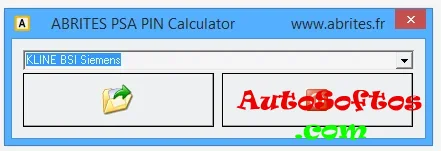 ABRITES PSA PIN Calculator